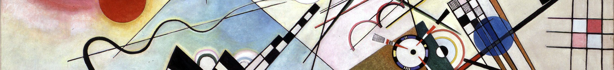 Cropped detail from Wassily Kandinsky’s Composition 8